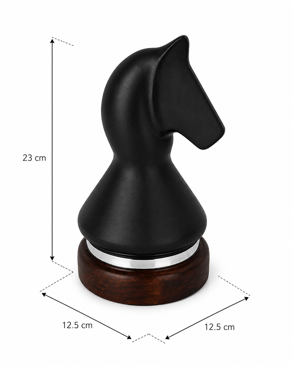 Escultura De Cerámica Ajedrez Caballo