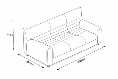 Sofá Cama Coluzzi - 3 plazas