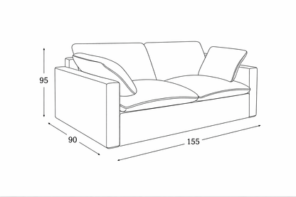 Love Seat Cortesi - 2 plazas