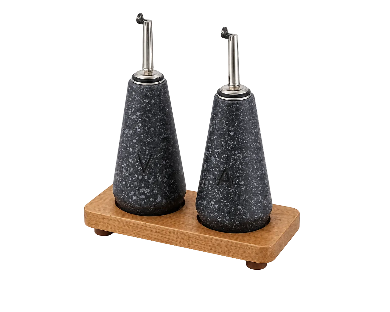 Set De Mármol Vinagrera Y Aceitera Panuk