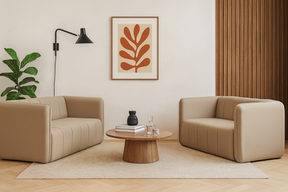 Sala love seat Carlini (2 piezas)