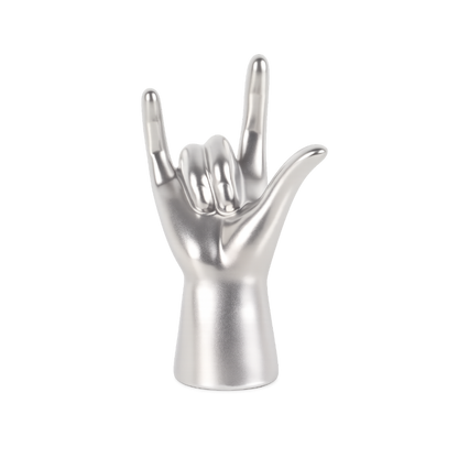 Mano Rock Metálica