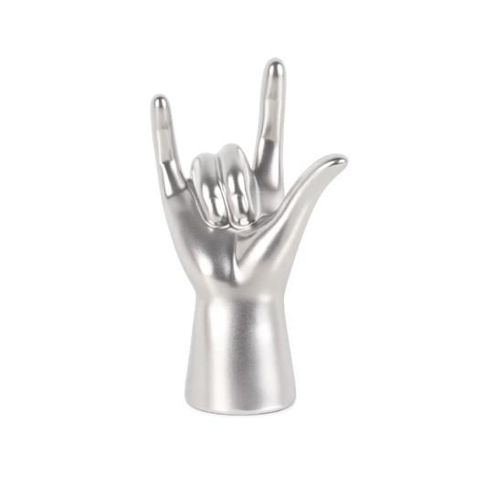 Mano Rock Metálica