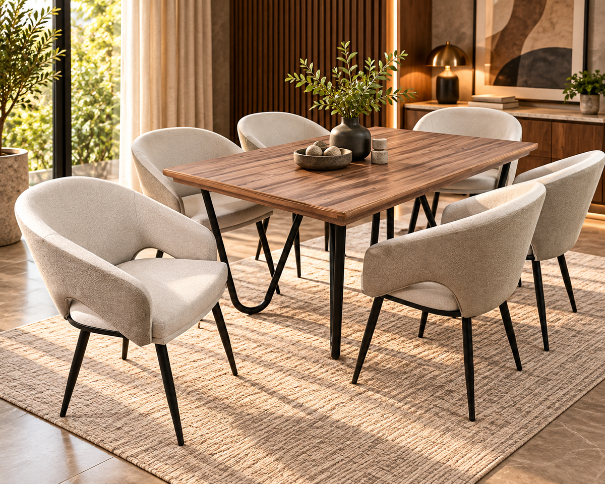 Comedor Palermo con 6 sillas