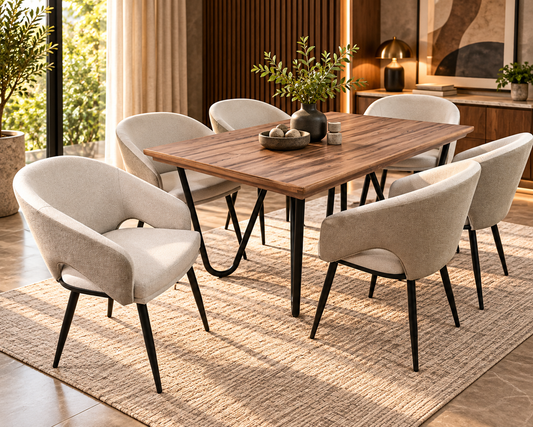 Comedor Palermo con 6 sillas