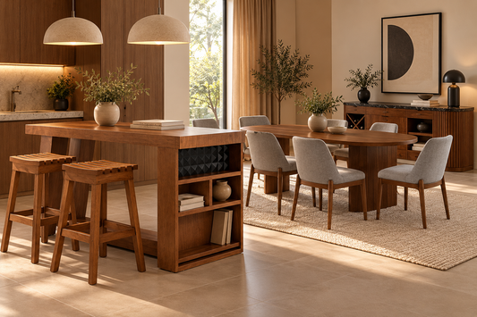 Espacio Häum Tavola · Comedor completo