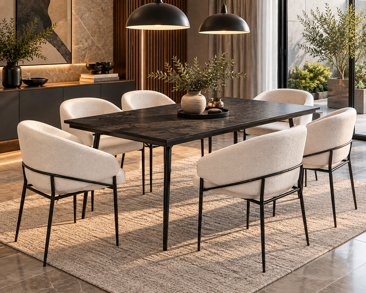 Comedor Panetta con 6 sillas