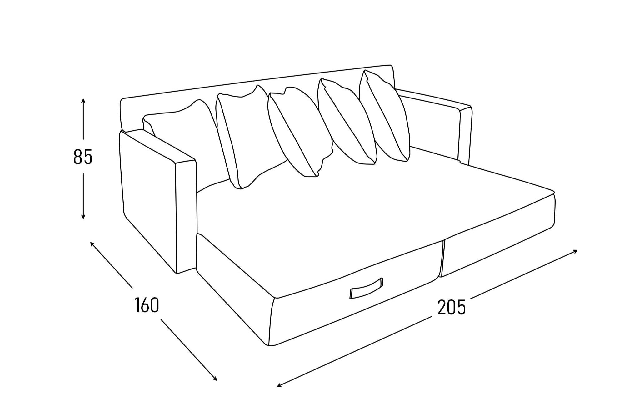 Sofá Cama - Santamaría