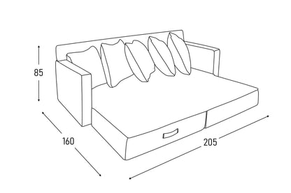 Sofá Cama - Santamaría