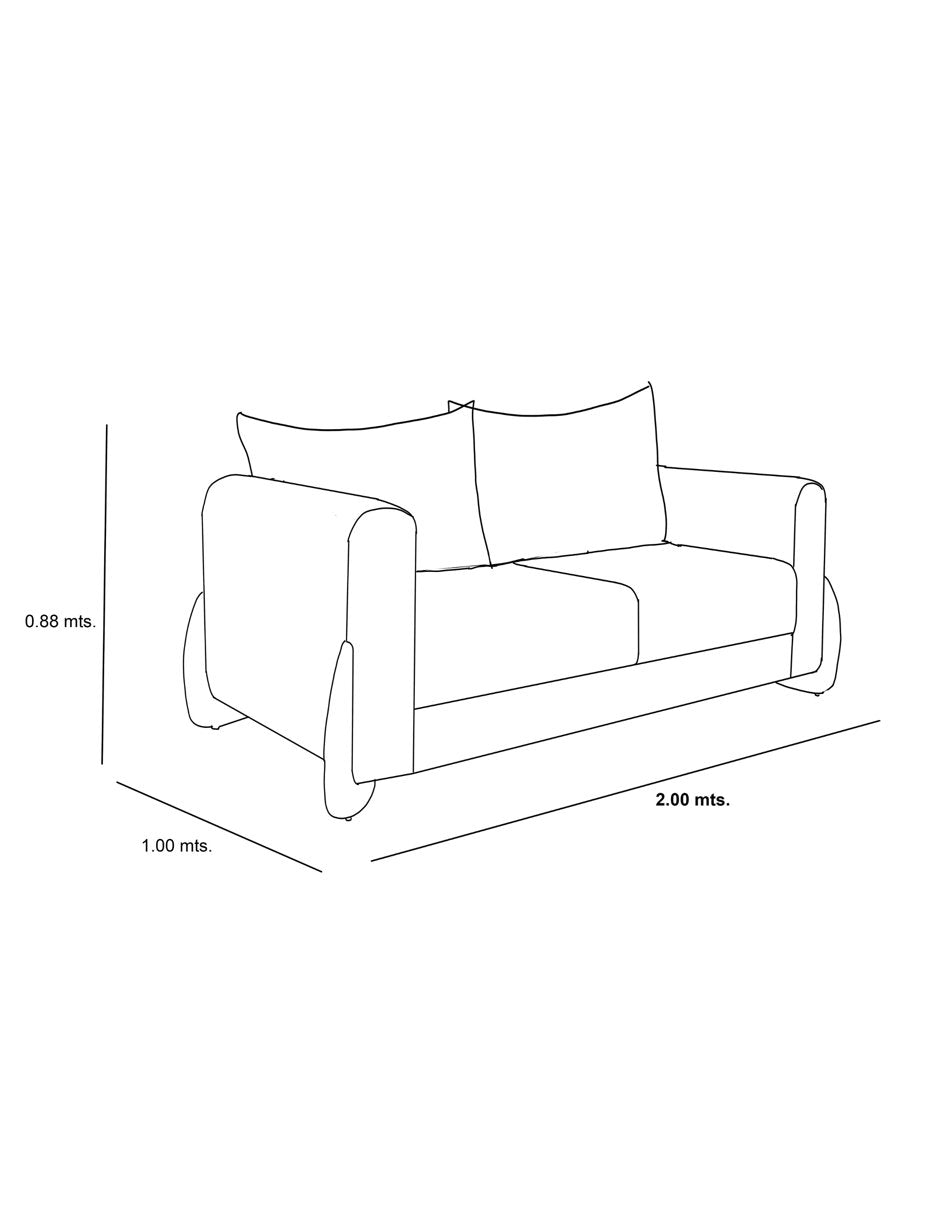 Love Seat Capelli - 2 plazas