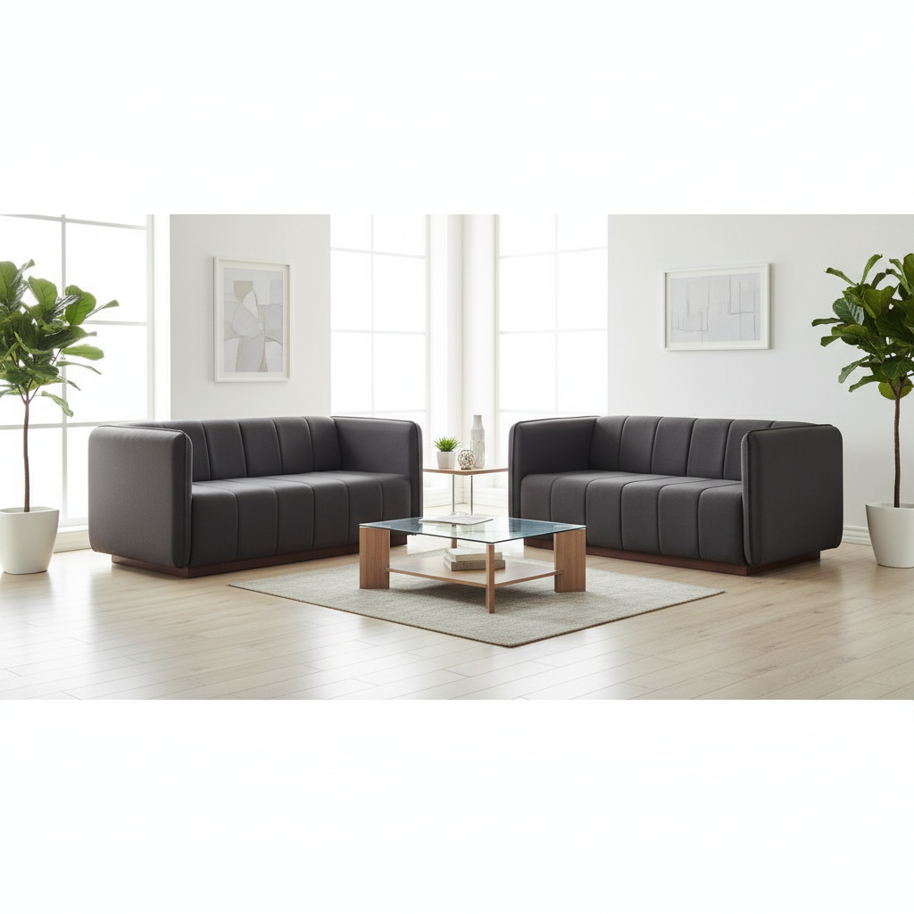 Sala love seat Carlini (2 piezas)