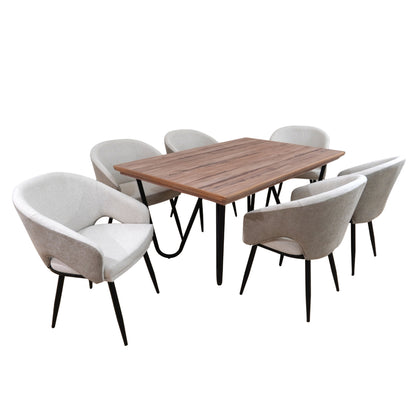 Comedor Palermo con 6 sillas